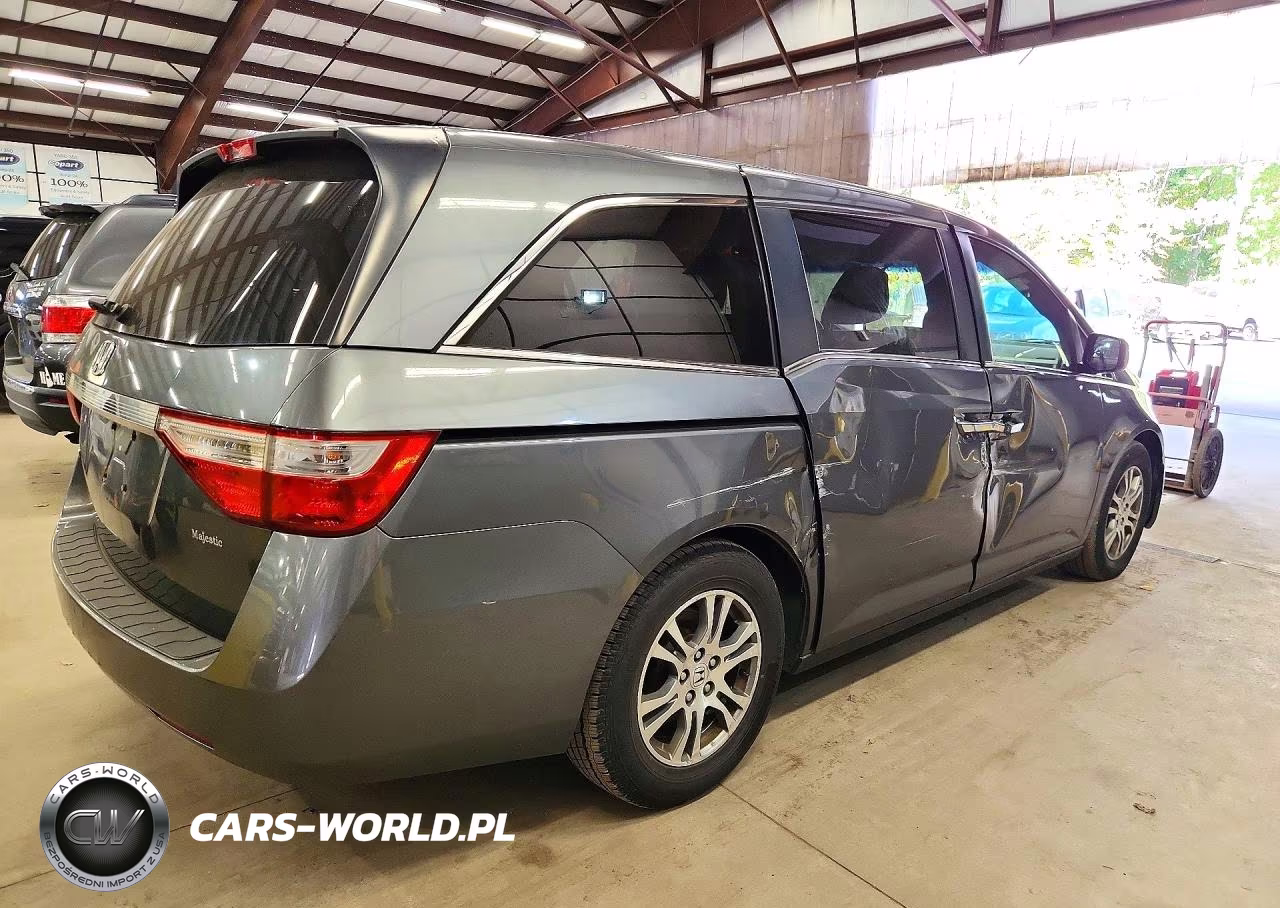 2012 Honda Odyssey Ex VIN:5FNRL5H48CB044370 - 3