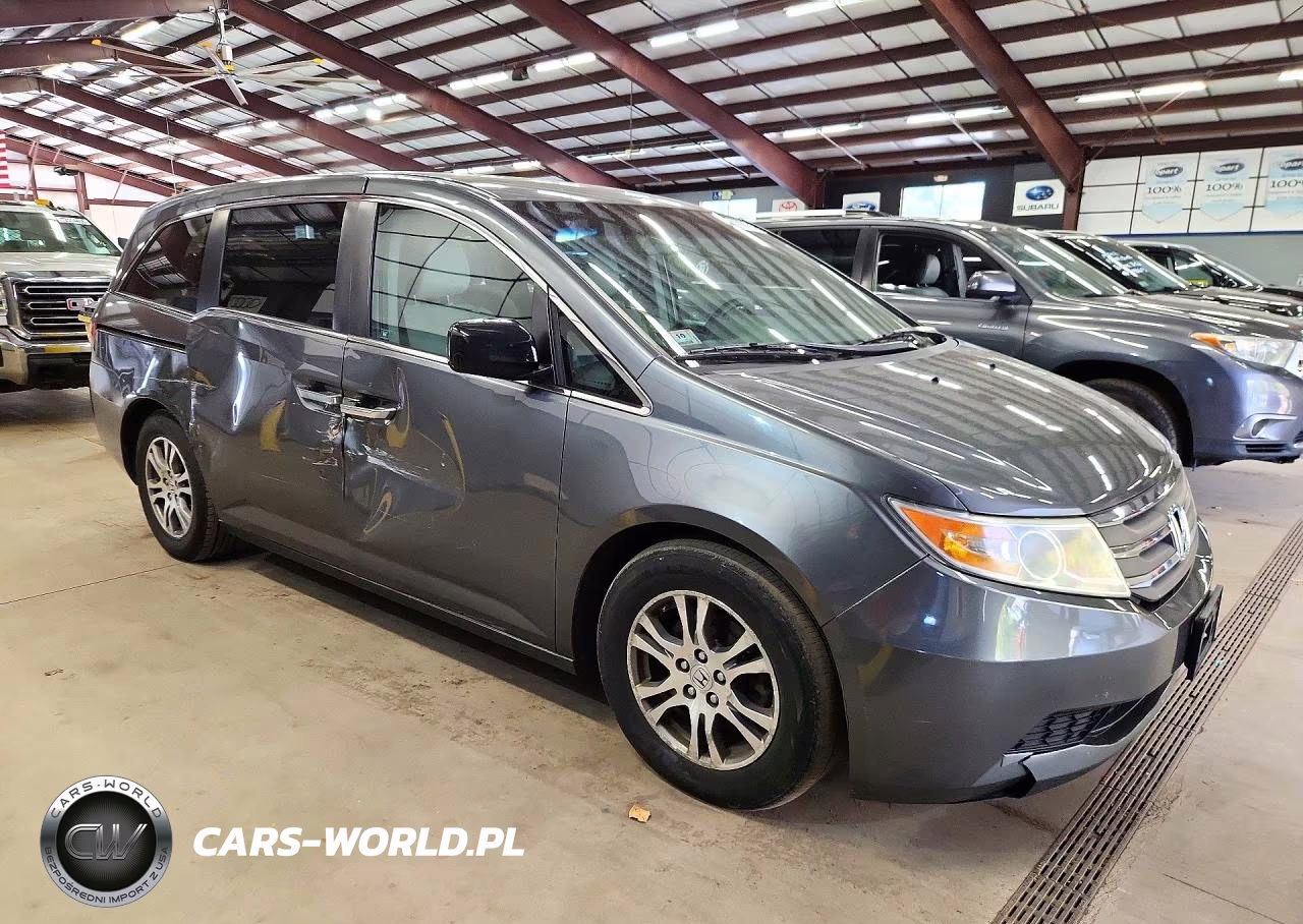 2012 Honda Odyssey Ex VIN:5FNRL5H48CB044370 - 4
