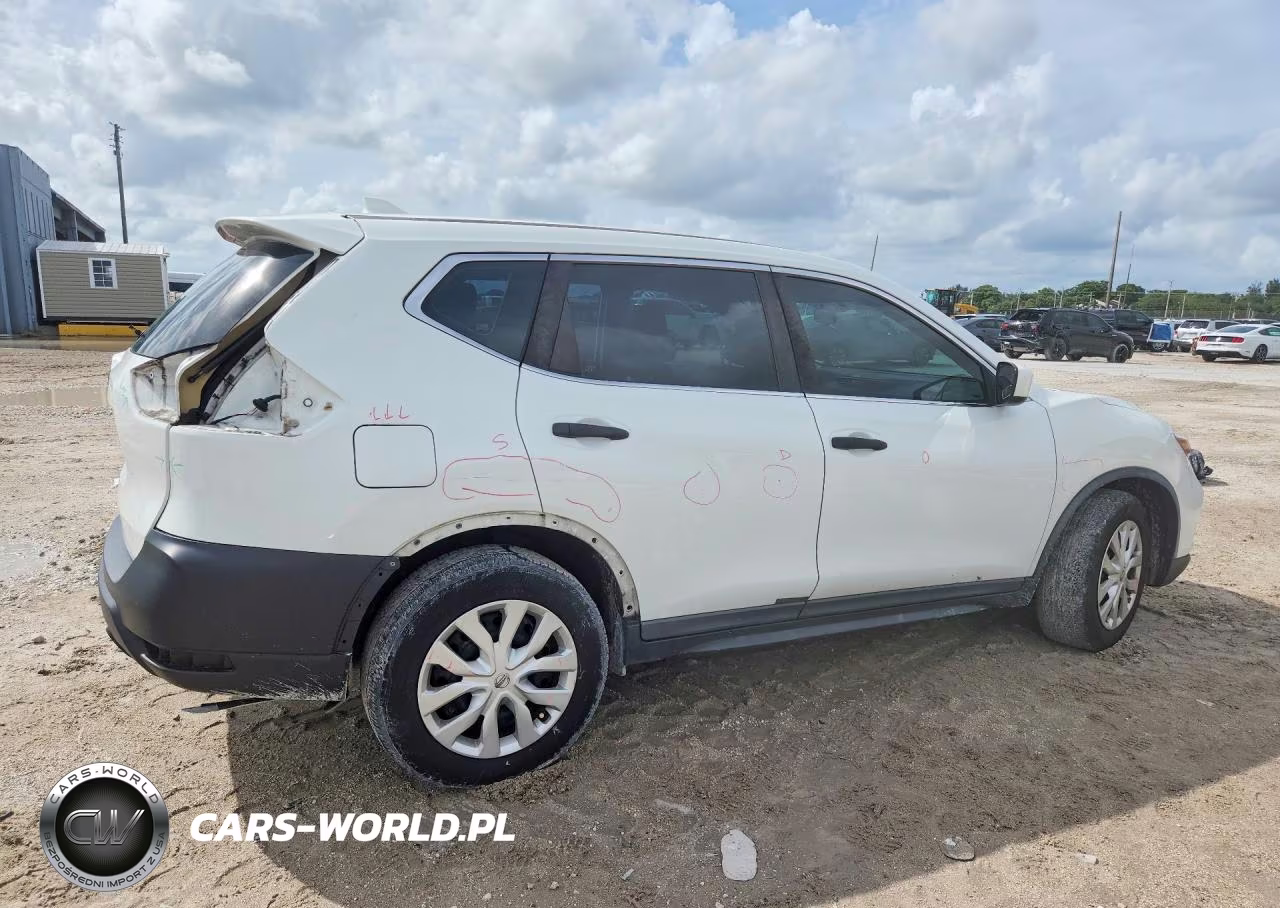 2017 Nissan Rogue S VIN:KNMAT2MT6HP515602 - 3