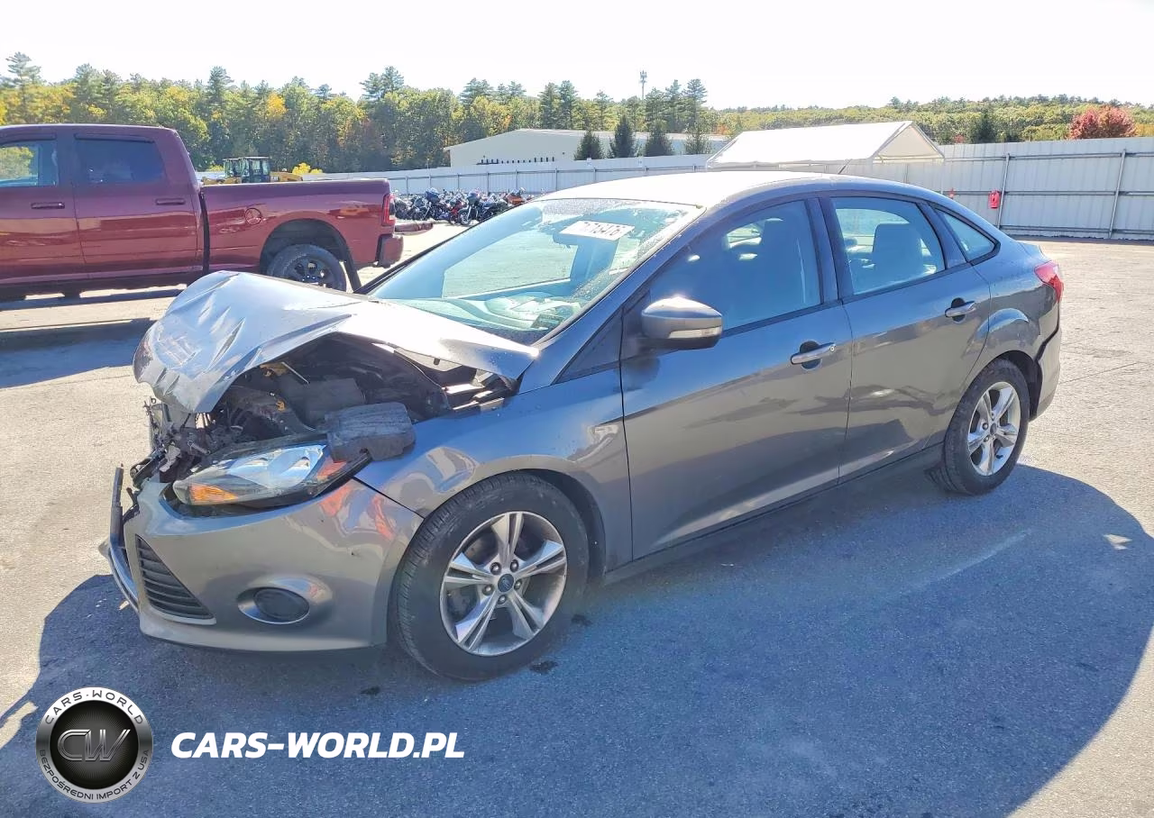 2014 Ford Focus Se VIN:1FADP3F21EL343869 - 1