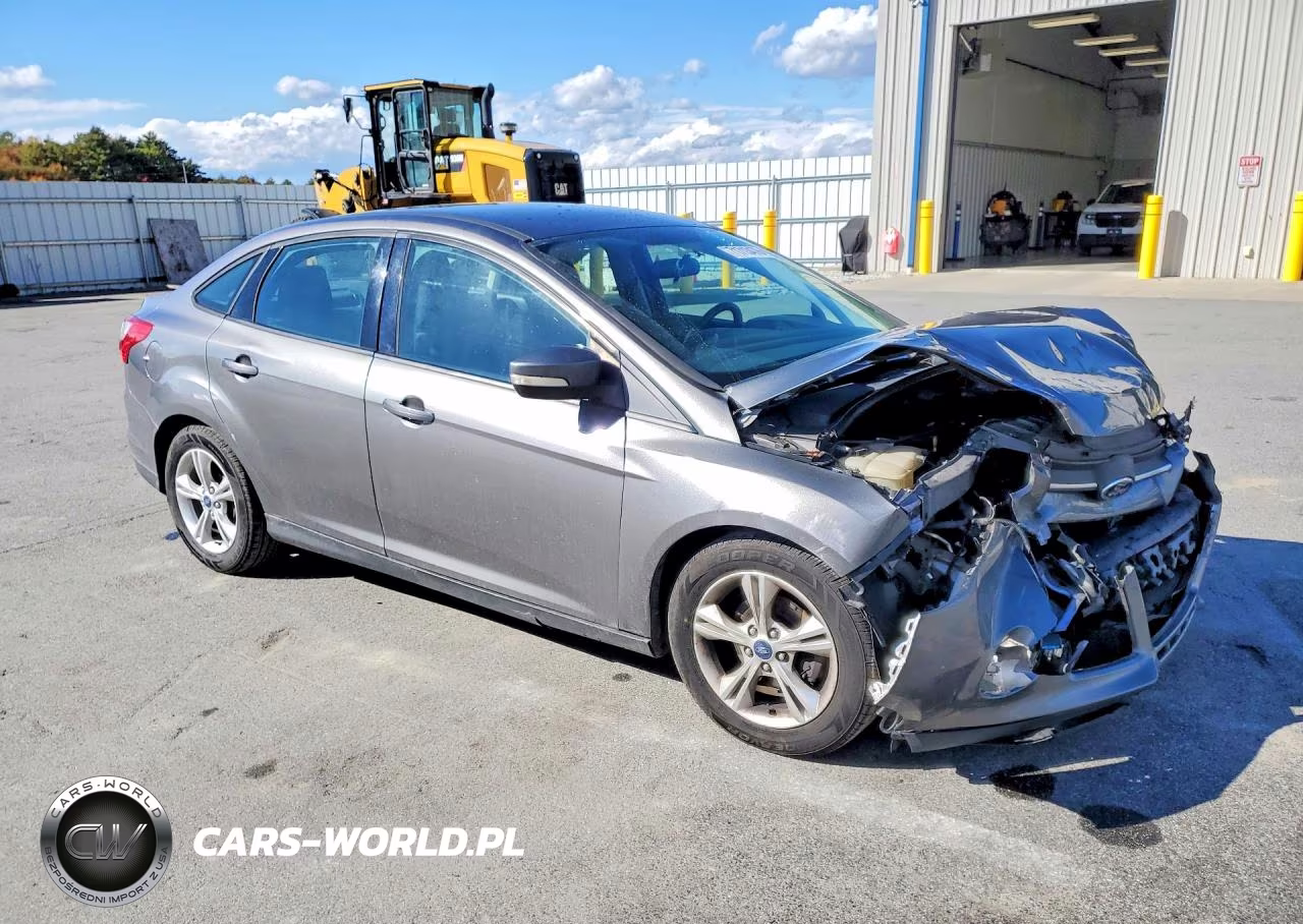 2014 Ford Focus Se VIN:1FADP3F21EL343869 - 4