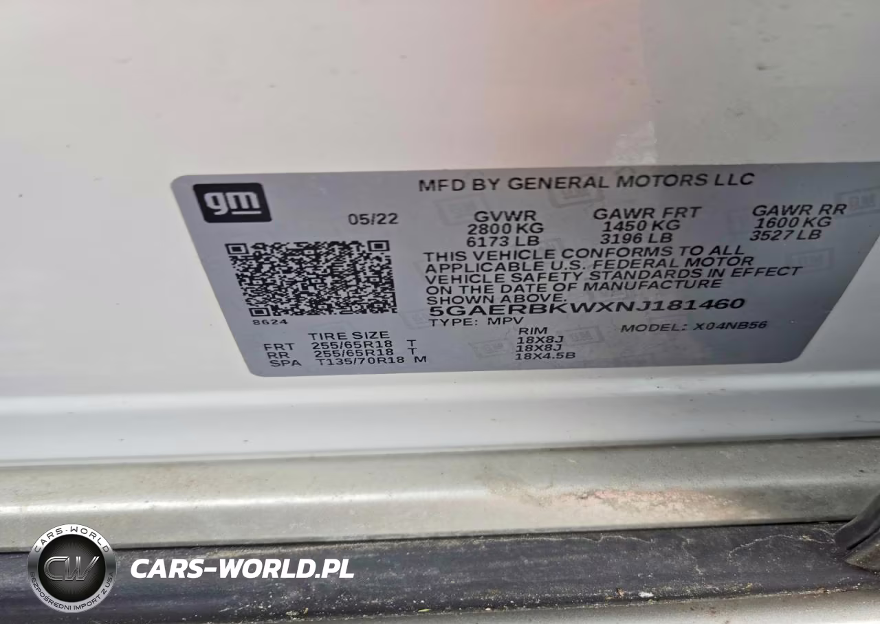 2022 Buick Enclave Fwd Essence VIN:5GAERBKWXNJ181460 - 13