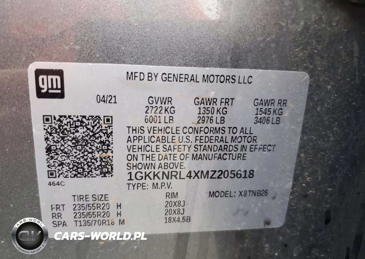 2021 GMC Acadia Sle VIN:1GKKNRL4XMZ205618 - 13