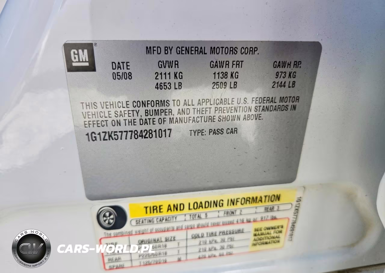 2008 Chevrolet Malibu Ltz VIN:1G1ZK577784281017 - 12