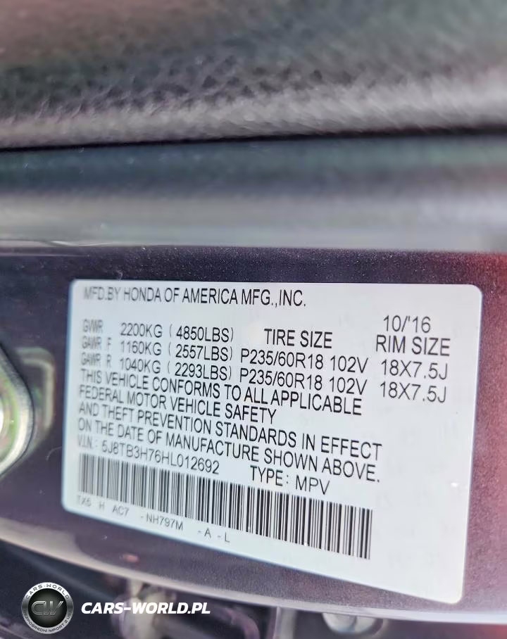 2017 Acura Rdx Advance VIN:5J8TB3H76HL012692 - 13