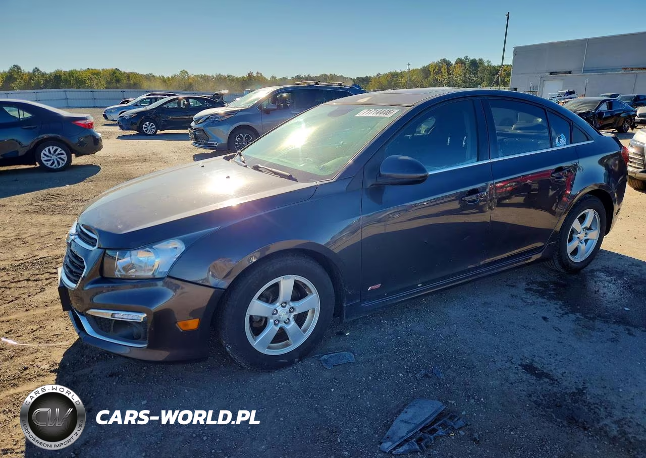 2015 Chevrolet Cruze Lt VIN:1G1PC5SB0F7249005 - 1