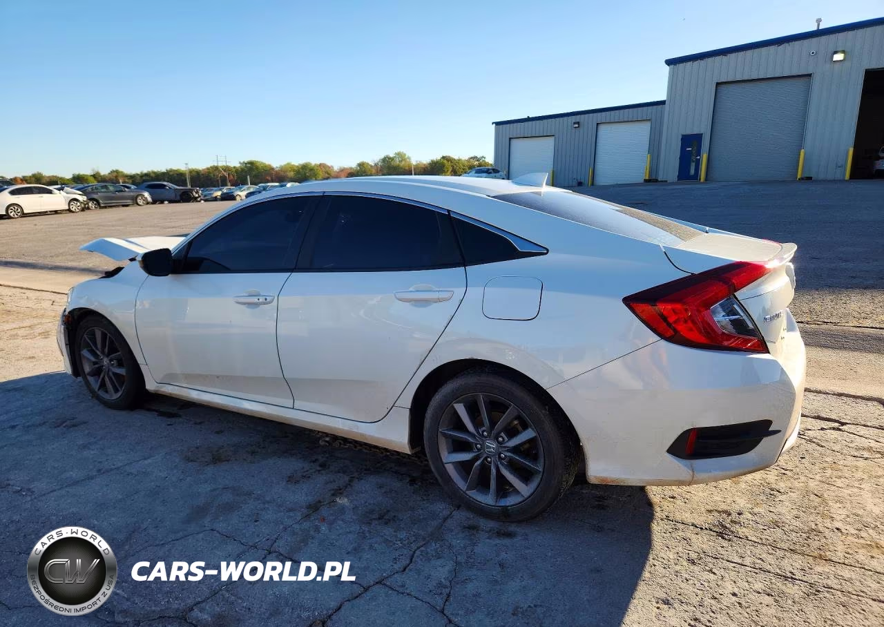 2019 Honda Civic Ex VIN:19XFC1F39KE010870 - 2