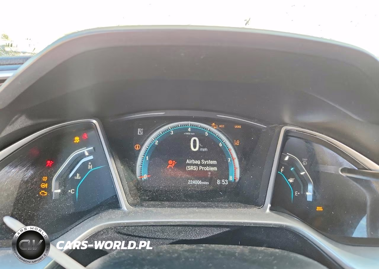 2019 Honda Civic Ex VIN:19XFC1F39KE010870 - 9