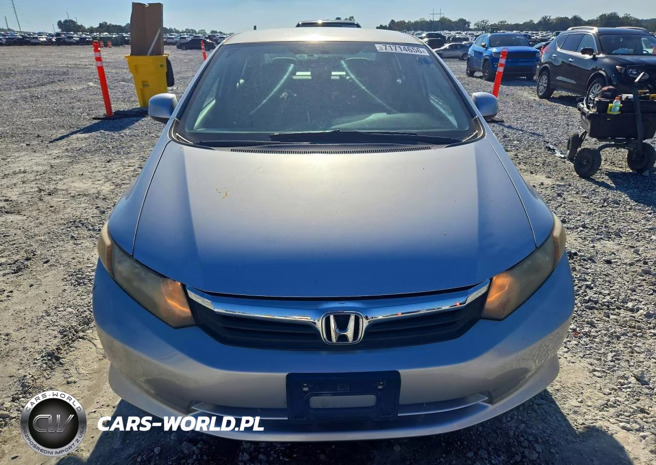 2012 Honda Civic Lx VIN:19XFB2F53CE036702 - 5