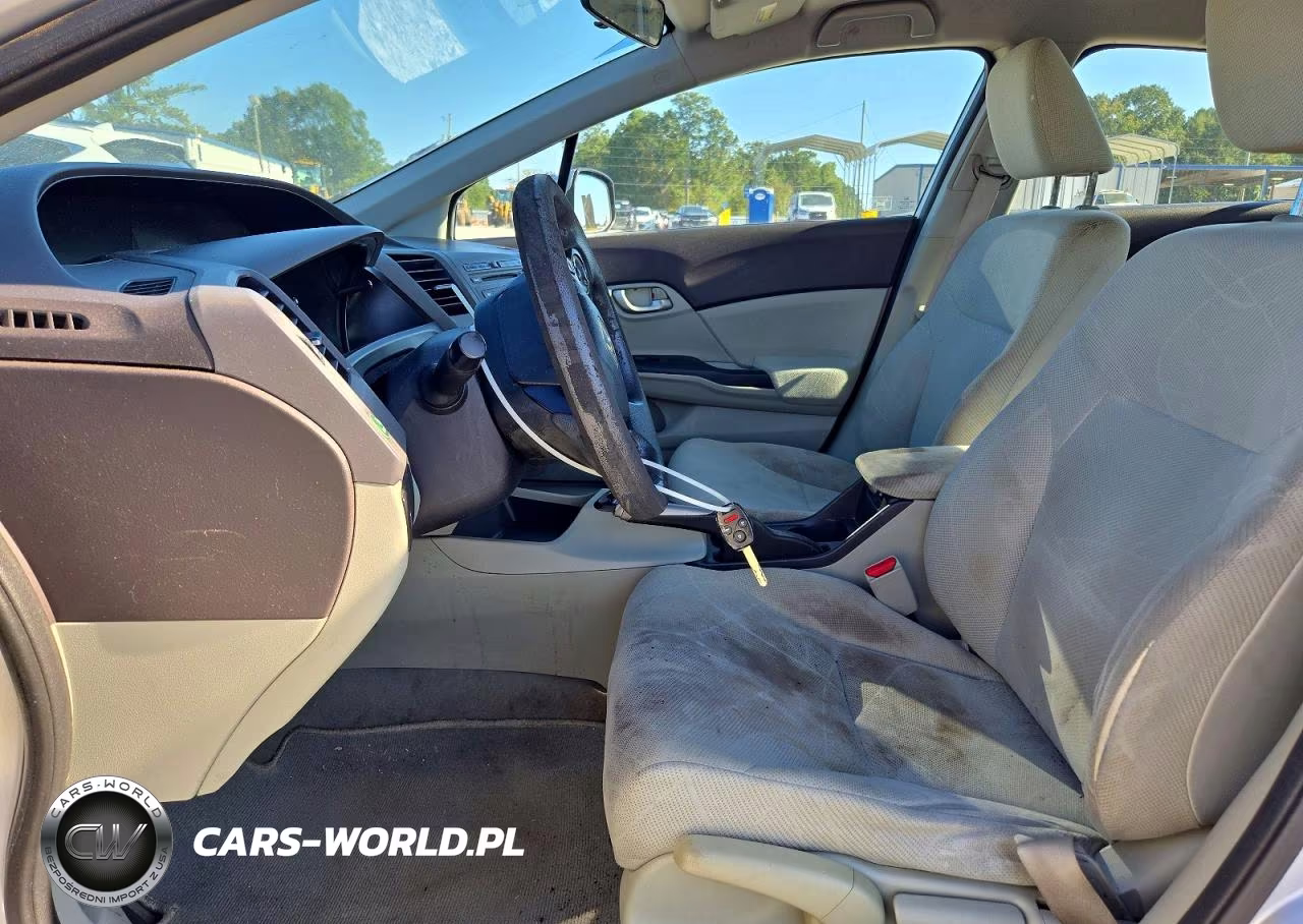 2012 Honda Civic Lx VIN:19XFB2F53CE036702 - 7