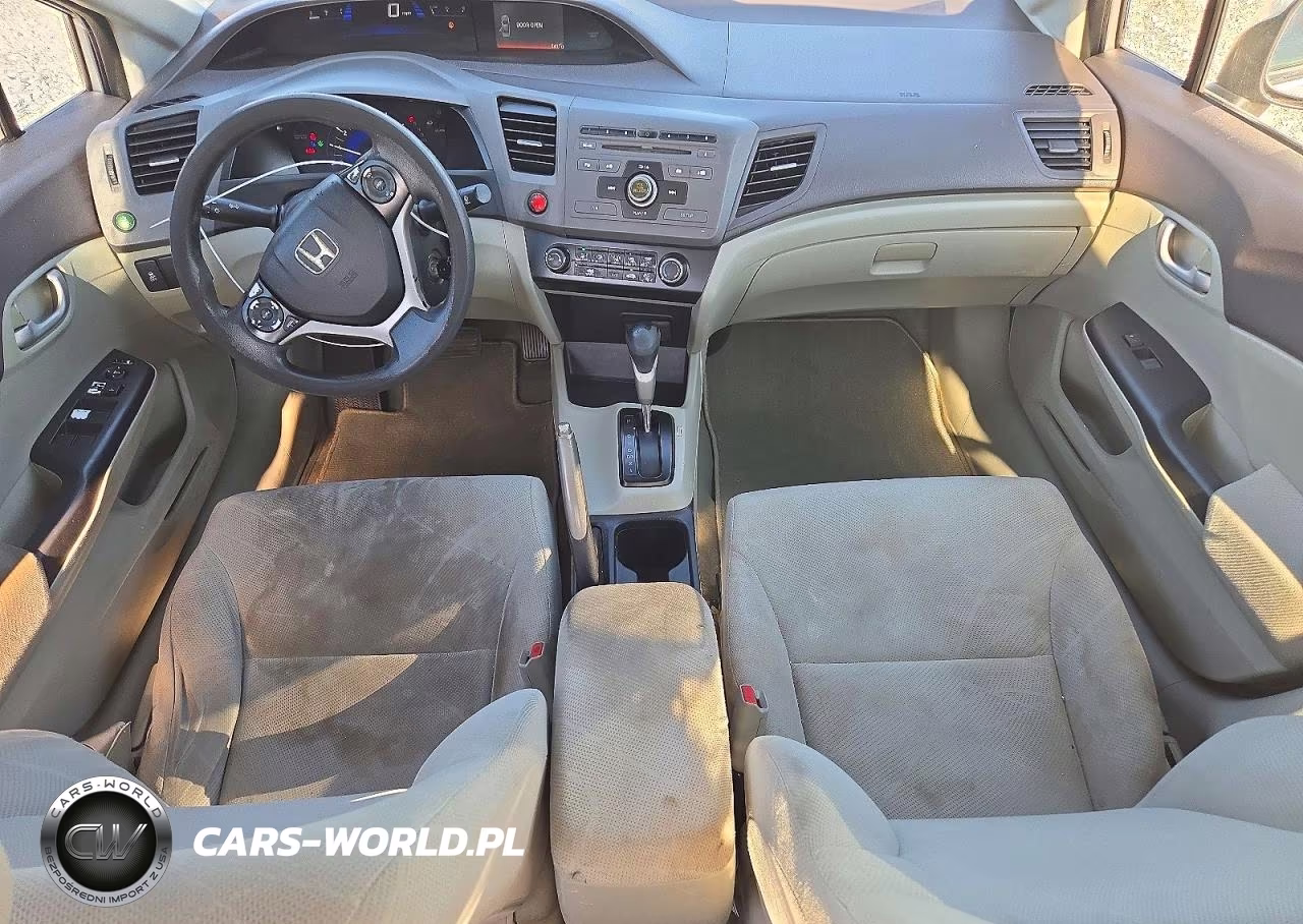 2012 Honda Civic Lx VIN:19XFB2F53CE036702 - 8