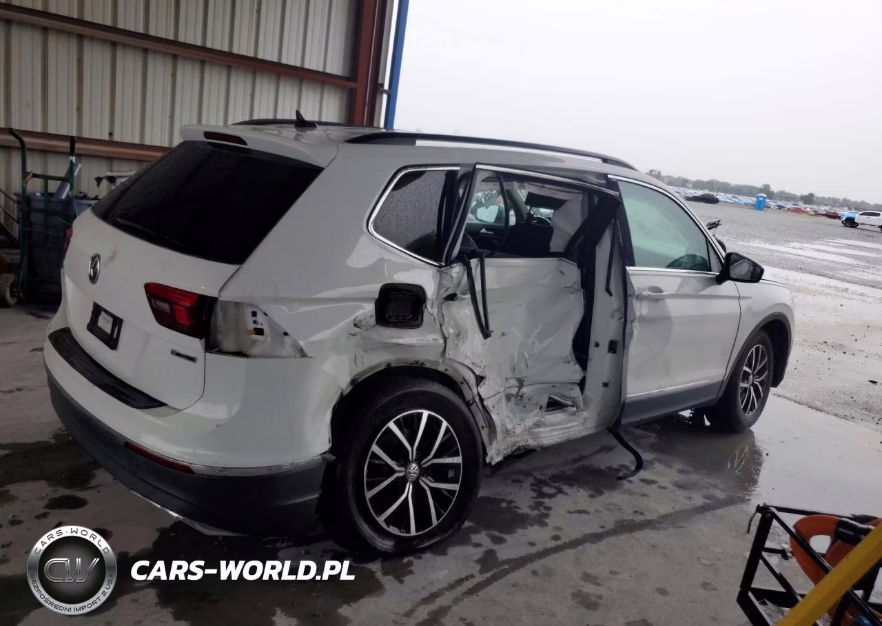 2021 Volkswagen Tiguan Se VIN:3VV2B7AX7MM009421 - 3