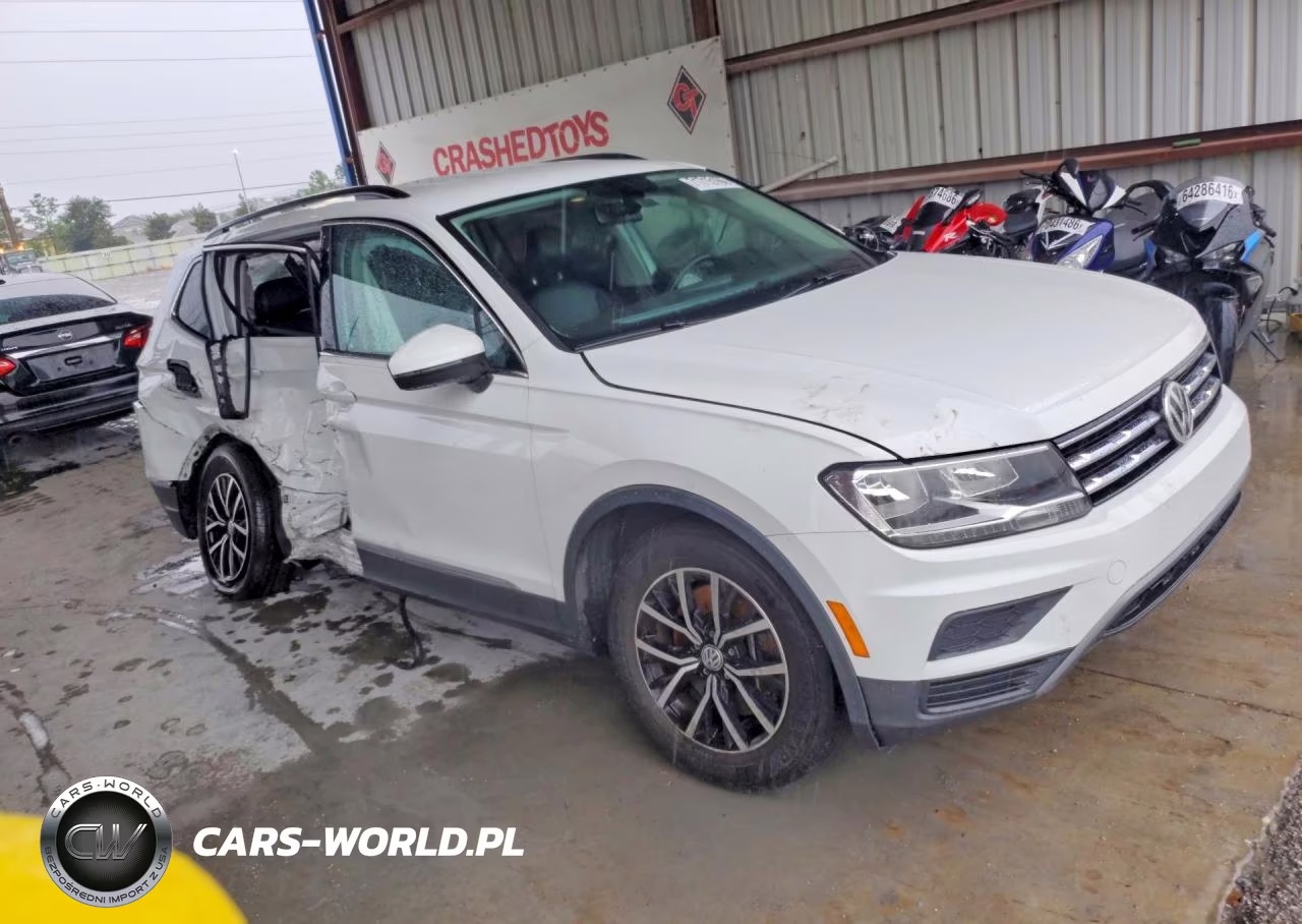 2021 Volkswagen Tiguan Se VIN:3VV2B7AX7MM009421 - 4