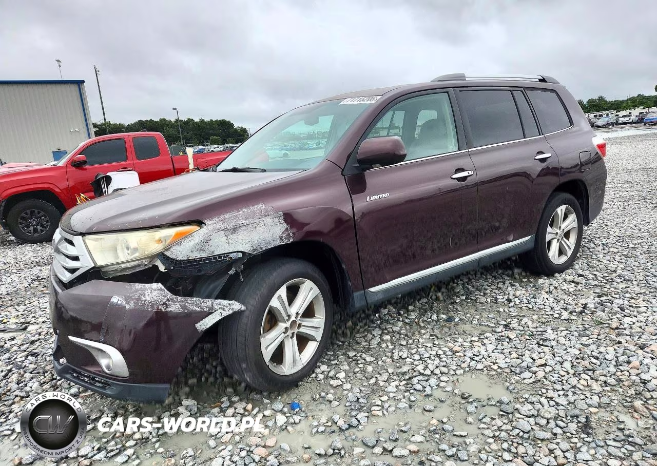 2012 Toyota Highlander Limited VIN:5TDDK3EH4CS126665 - 1
