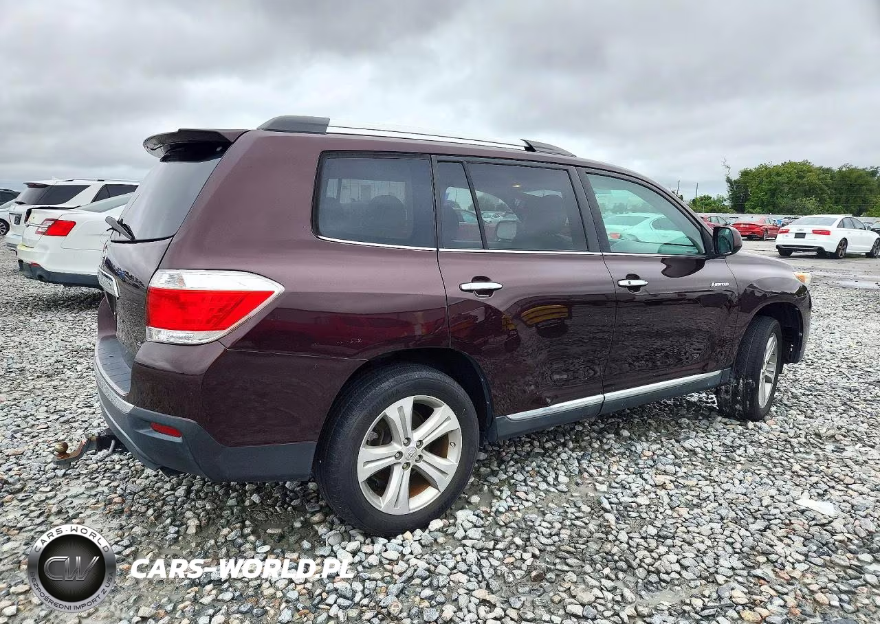 2012 Toyota Highlander Limited VIN:5TDDK3EH4CS126665 - 3