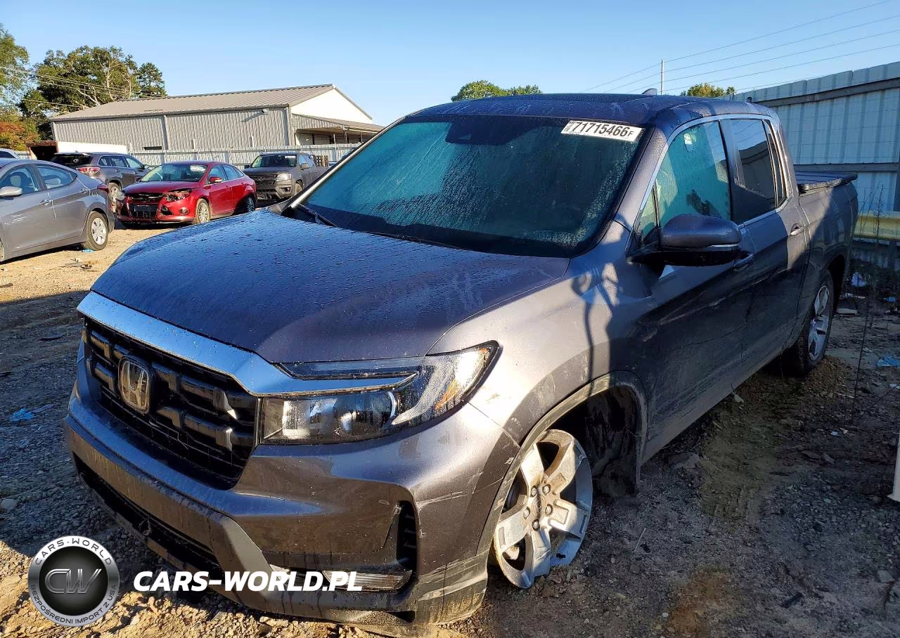 2025 Honda Ridgeline Rtl VIN:5FPYK3F52SB036589 - 1