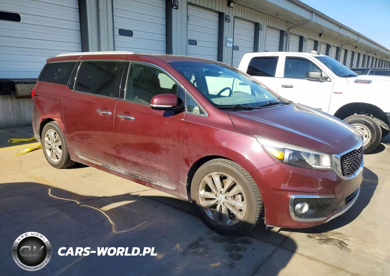 2016 Kia Sedona Sxl VIN:KNDME5C12G6159498 - 4