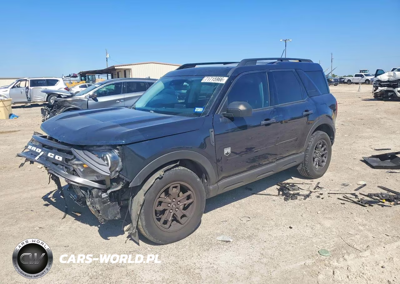 2022 Ford Bronco Sport Big Bend VIN:3FMCR9B64NRD34169 - 1