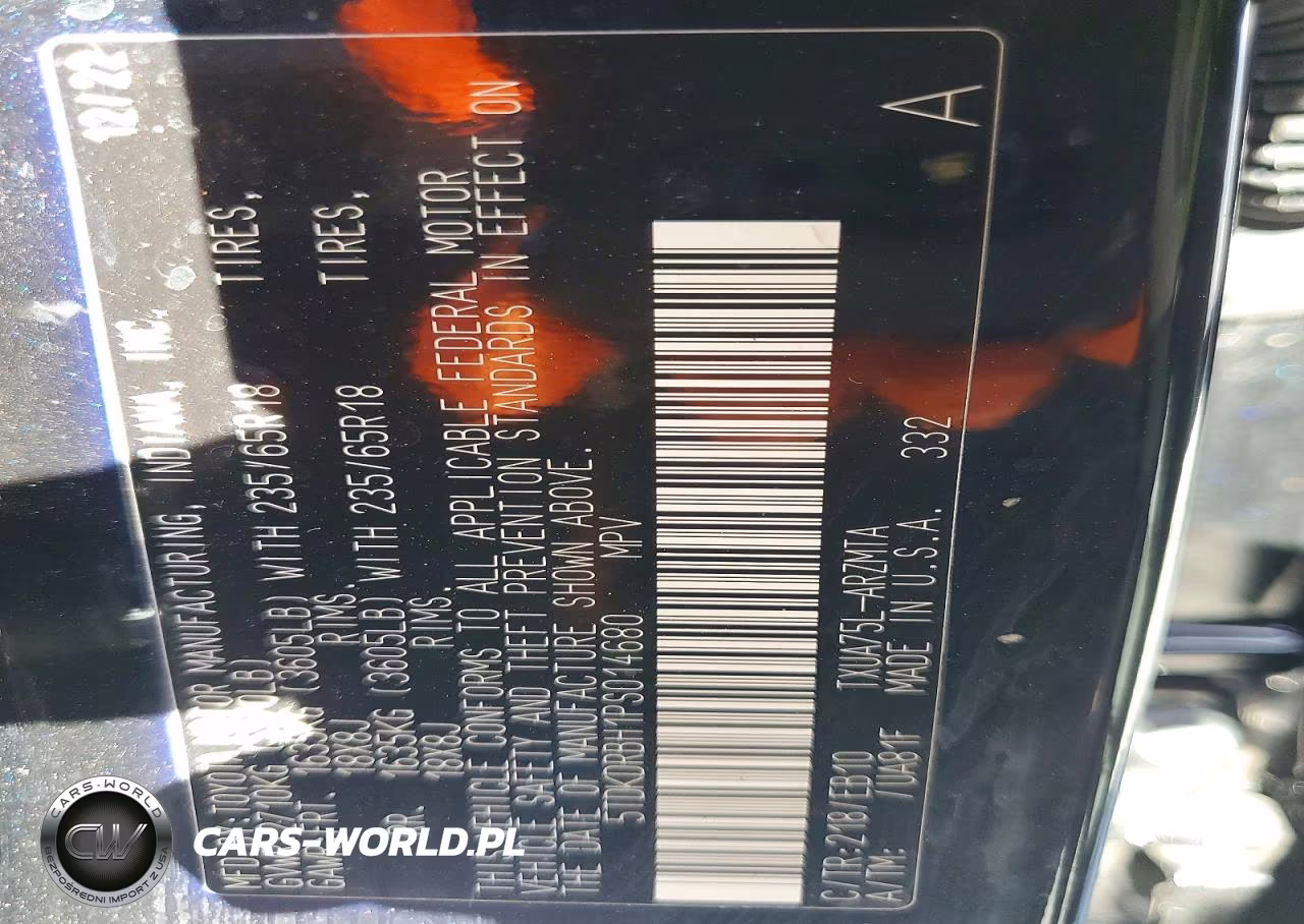 2023 Toyota Highlander Xle VIN:5TDKDRBH1PS014680 - 13