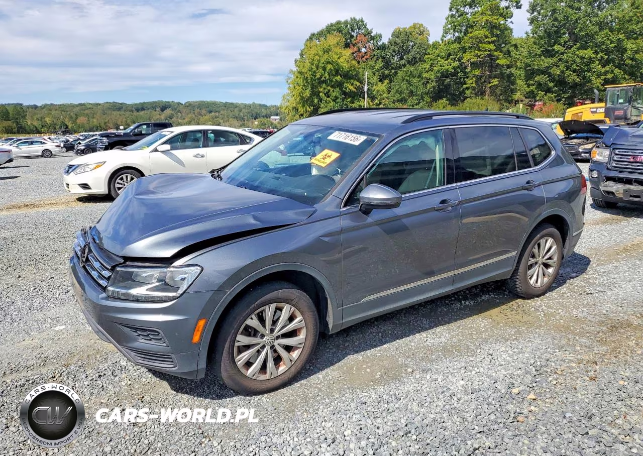2018 Volkswagen Tiguan Se VIN:3VV2B7AX3JM092339 - 1