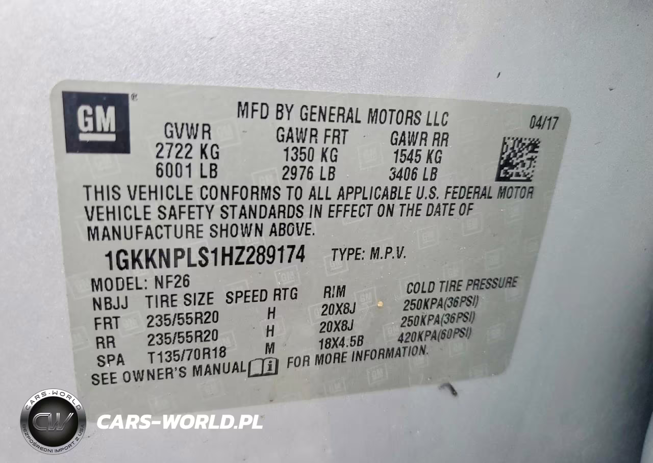 2017 GMC Acadia Denali VIN:1GKKNPLS1HZ289174 - 14
