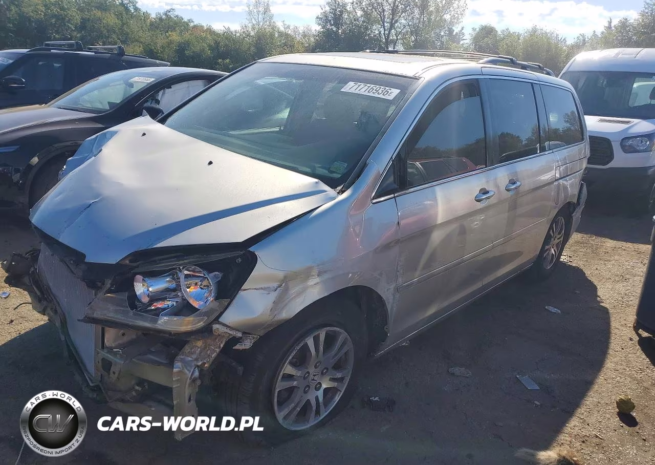 2007 Honda Odyssey Exl VIN:5FNRL387X7B434925 - 1