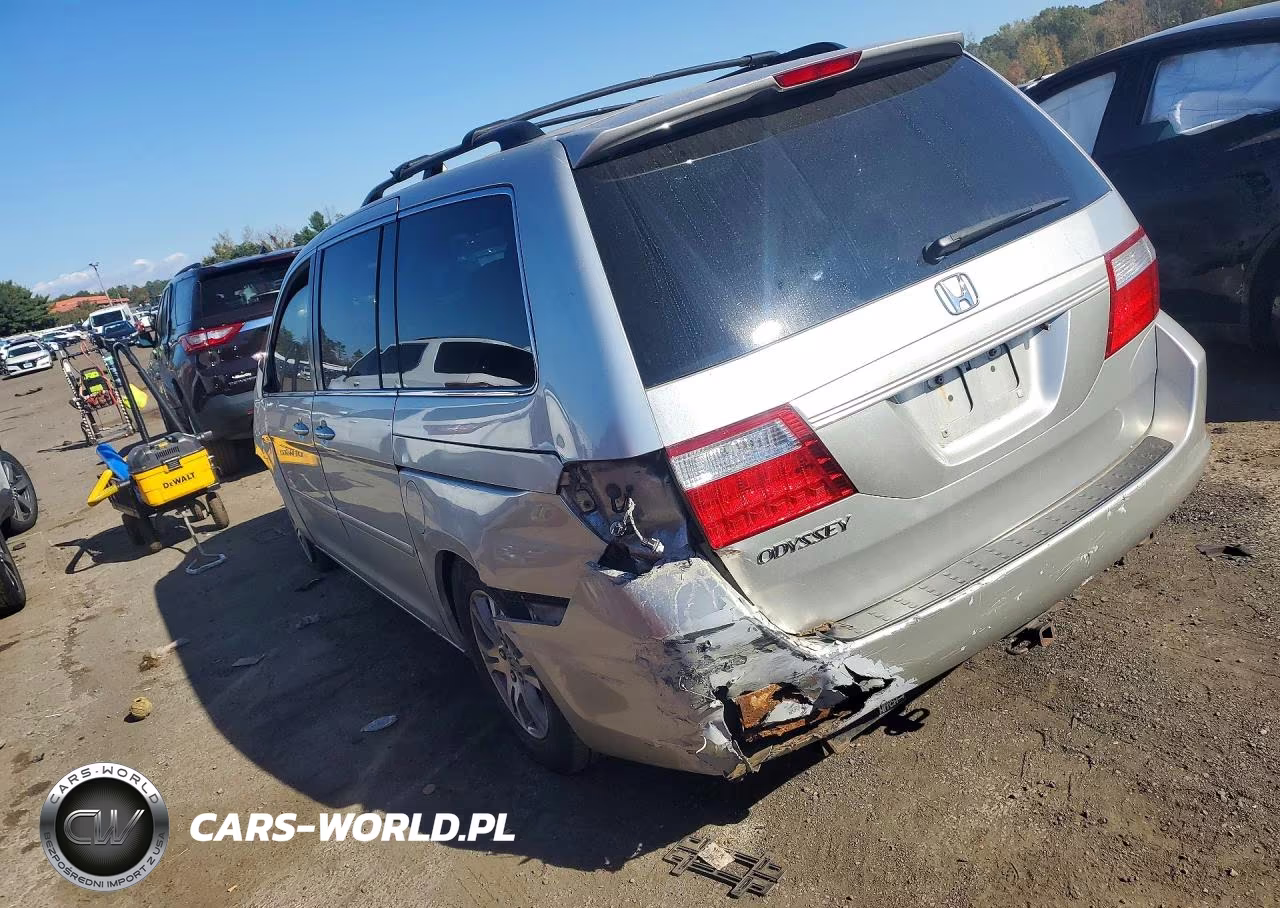 2007 Honda Odyssey Exl VIN:5FNRL387X7B434925 - 2