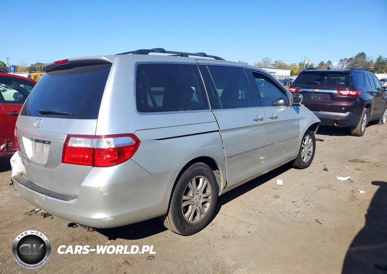 2007 Honda Odyssey Exl VIN:5FNRL387X7B434925 - 3
