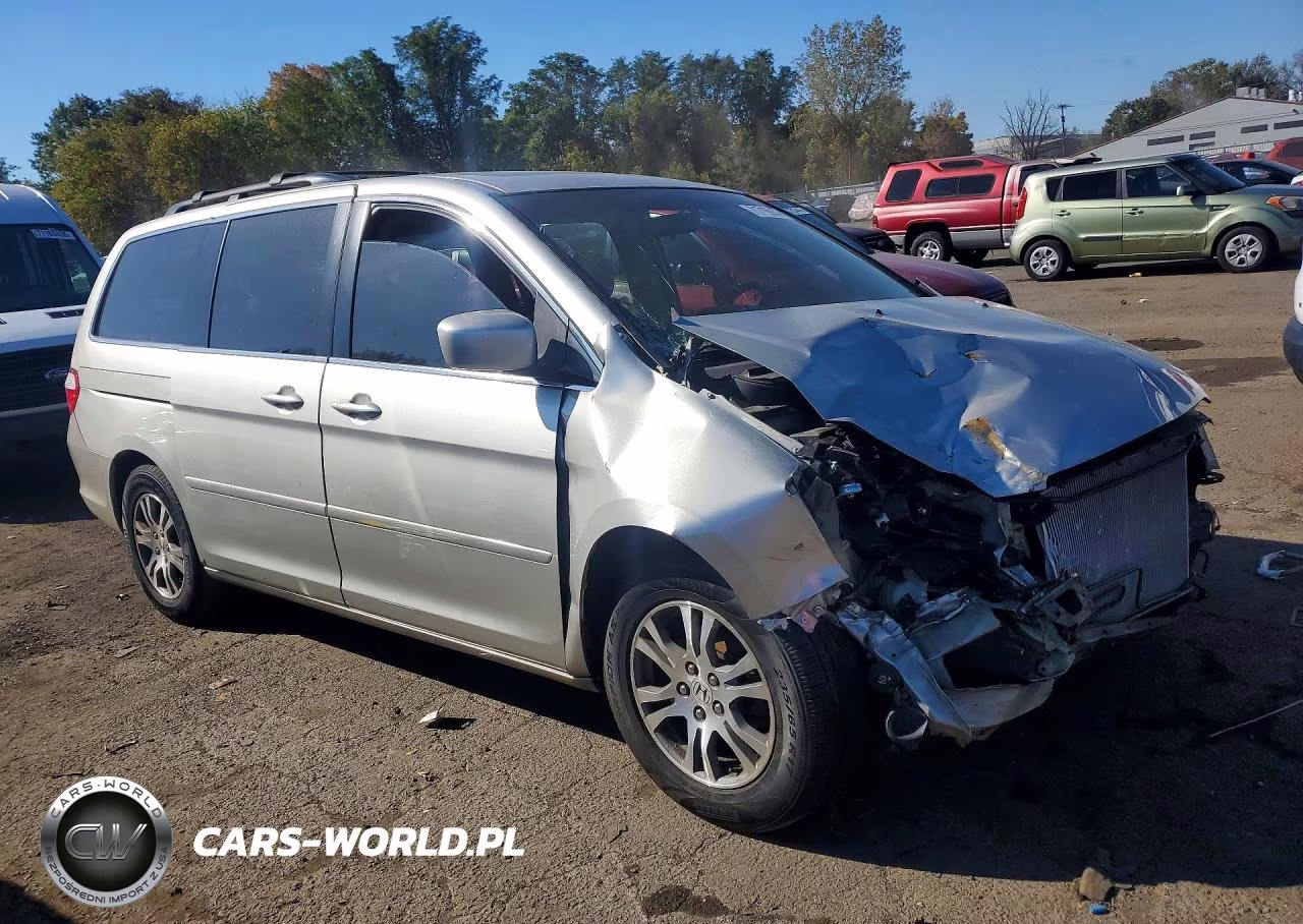 2007 Honda Odyssey Exl VIN:5FNRL387X7B434925 - 4