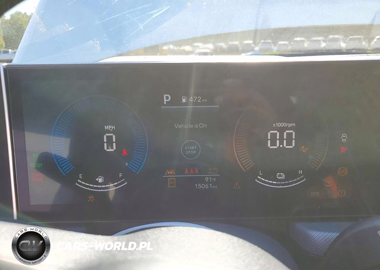 2026 Hyundai Sonata Hybrid Blue VIN:KMHL24JJ7TA141471 - 9