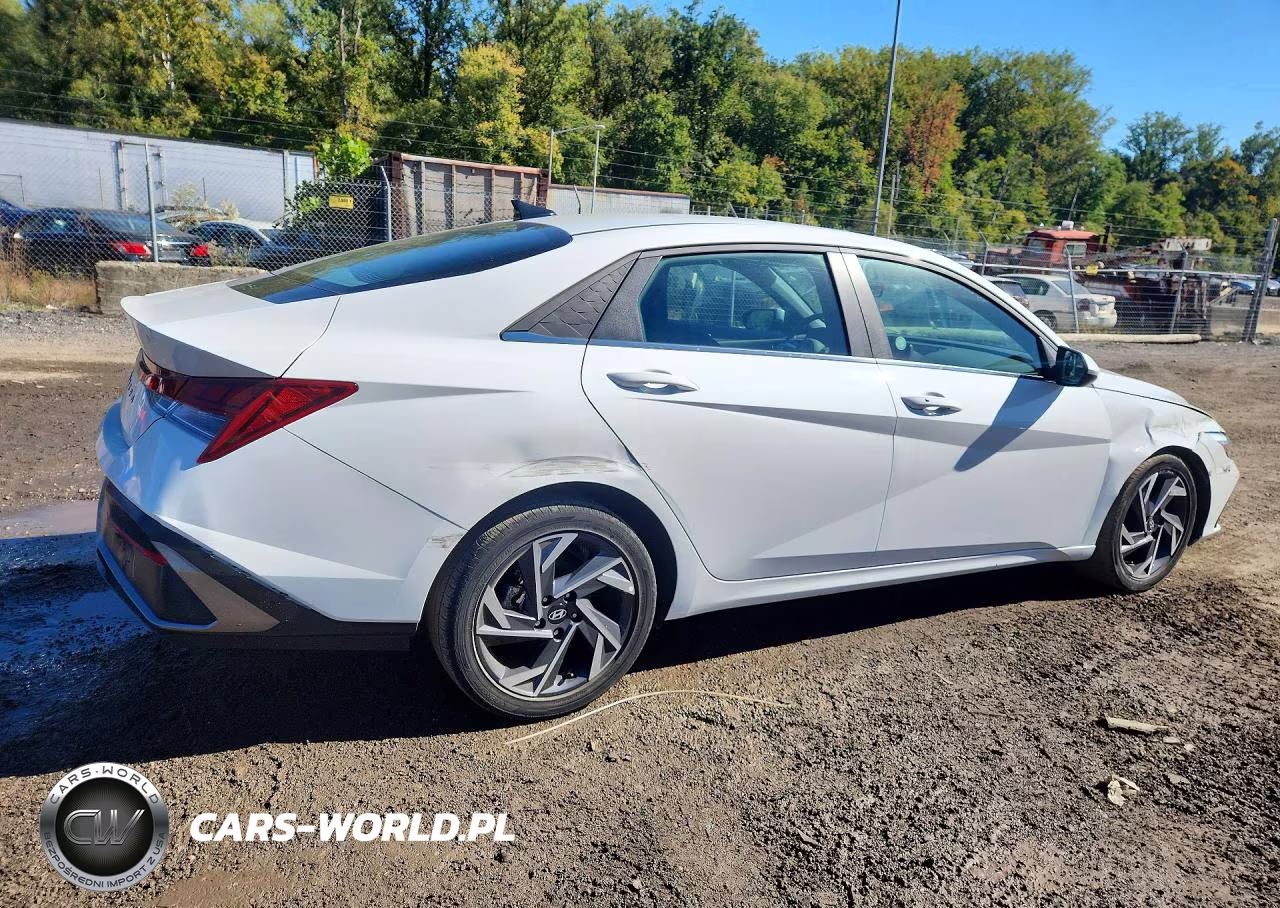 2025 Hyundai Elantra Sel VIN:KMHLS4DG8SU971521 - 3