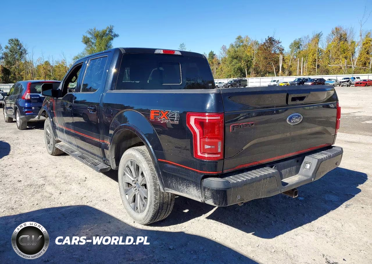 2017 Ford F150 Supercrew VIN:1FTEW1EG2HFA54778 - 2