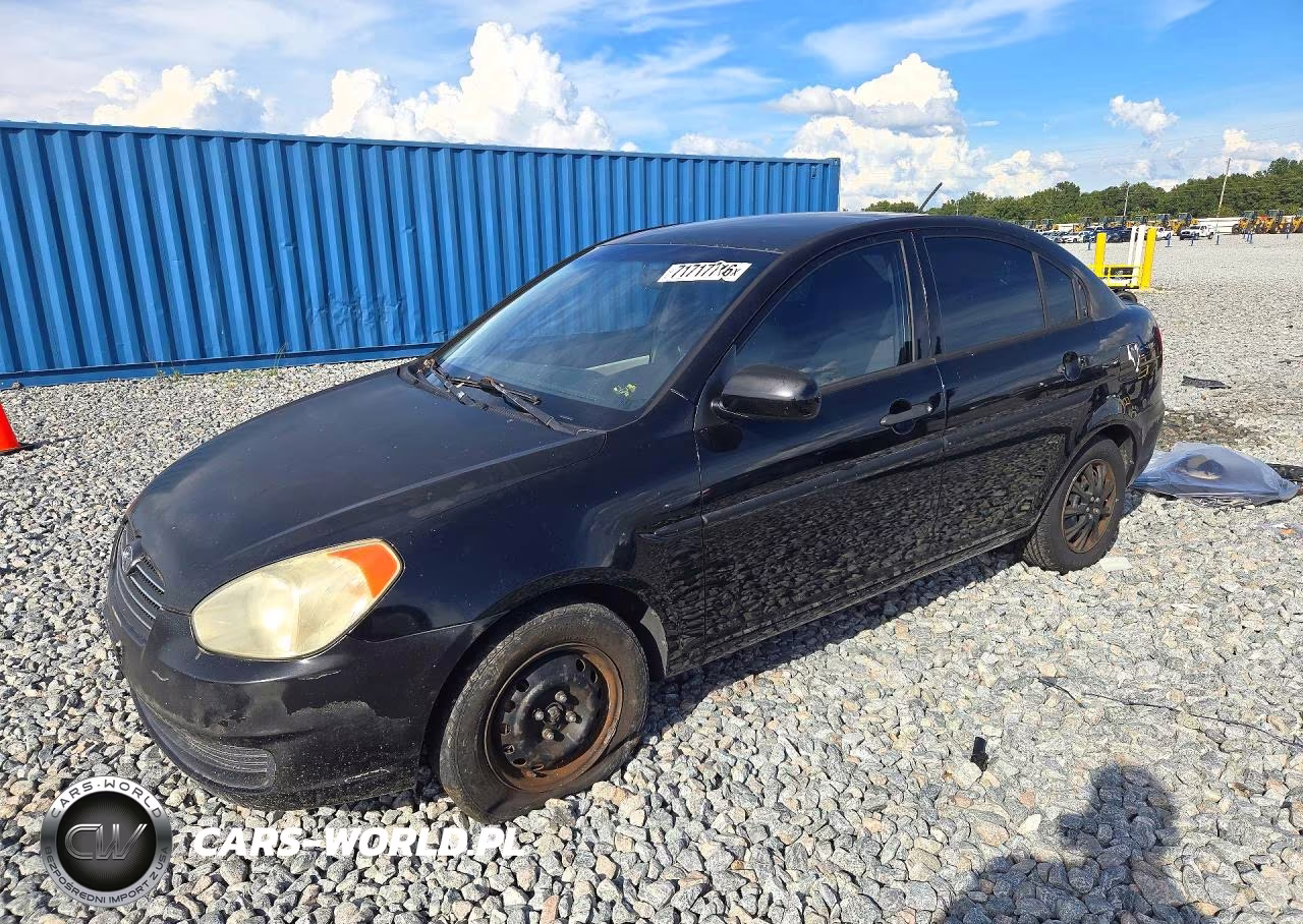 2010 Hyundai Accent Gls VIN:KMHCN4AC7AU450216 - 1