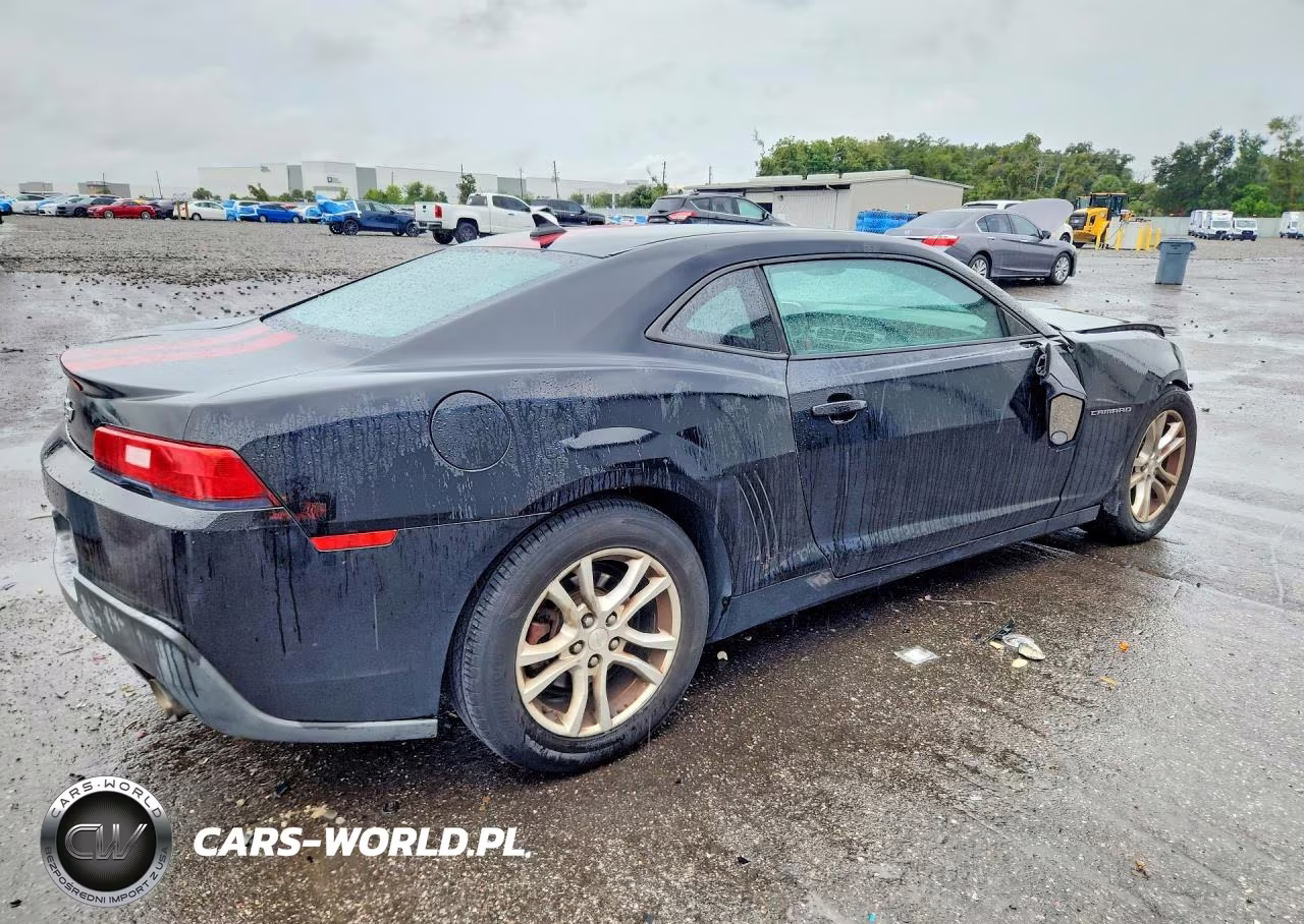 2014 Chevrolet Camaro Lt VIN:2G1FB1E36E9177607 - 3