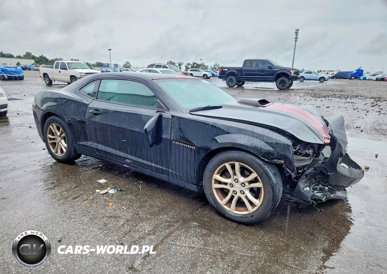 2014 Chevrolet Camaro Lt VIN:2G1FB1E36E9177607 - 4