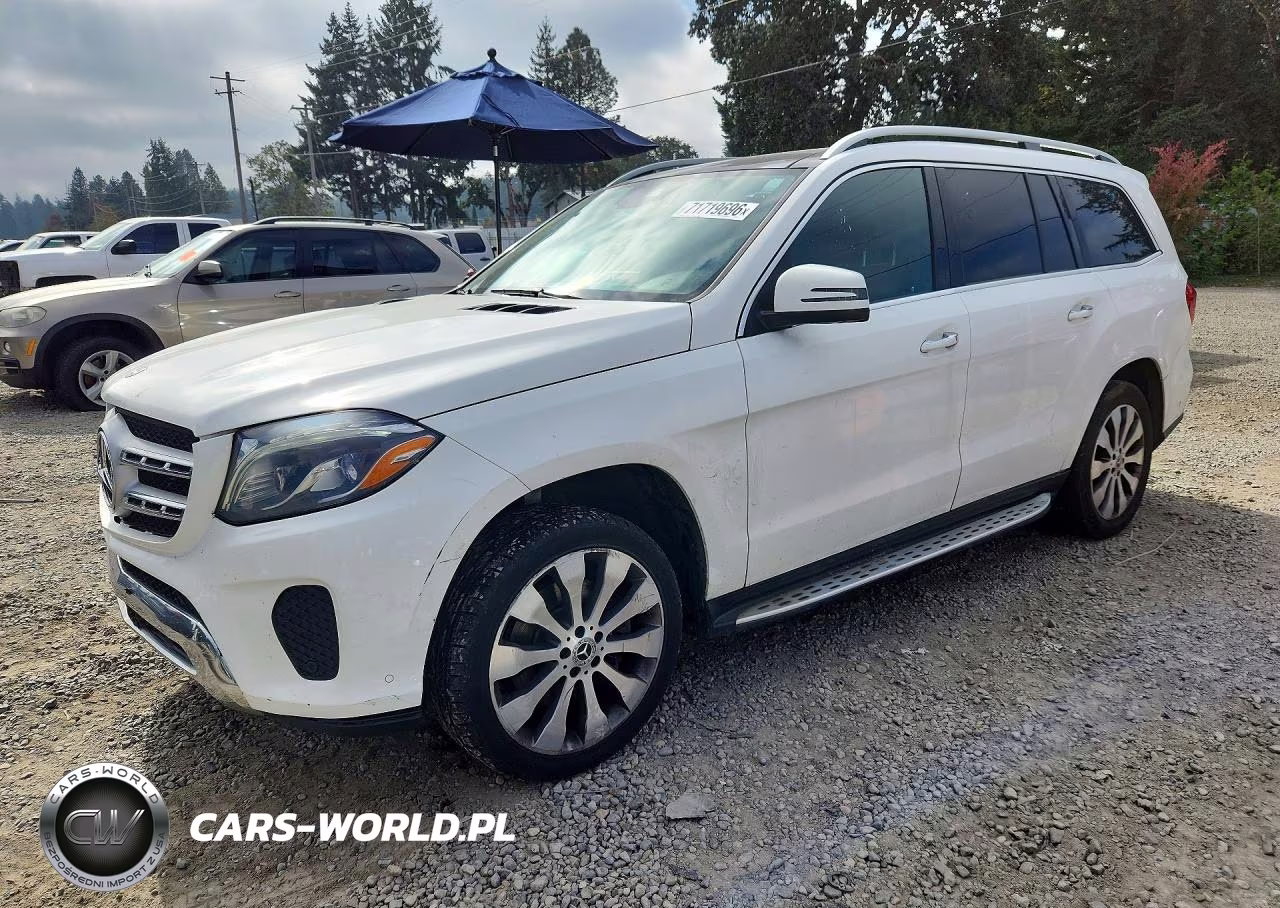 2019 Mercedes-Benz Gls 450 4Matic VIN:4JGDF6EE1KB238577 - 1