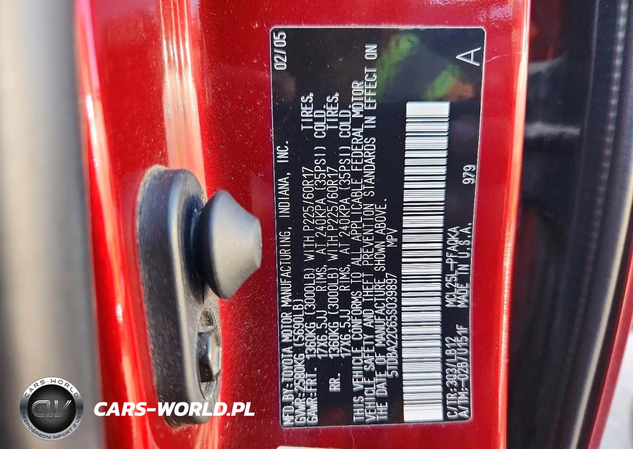 2005 Toyota Sienna Xle Limited 7 Passenger VIN:5TDBA22C65S039897 - 13