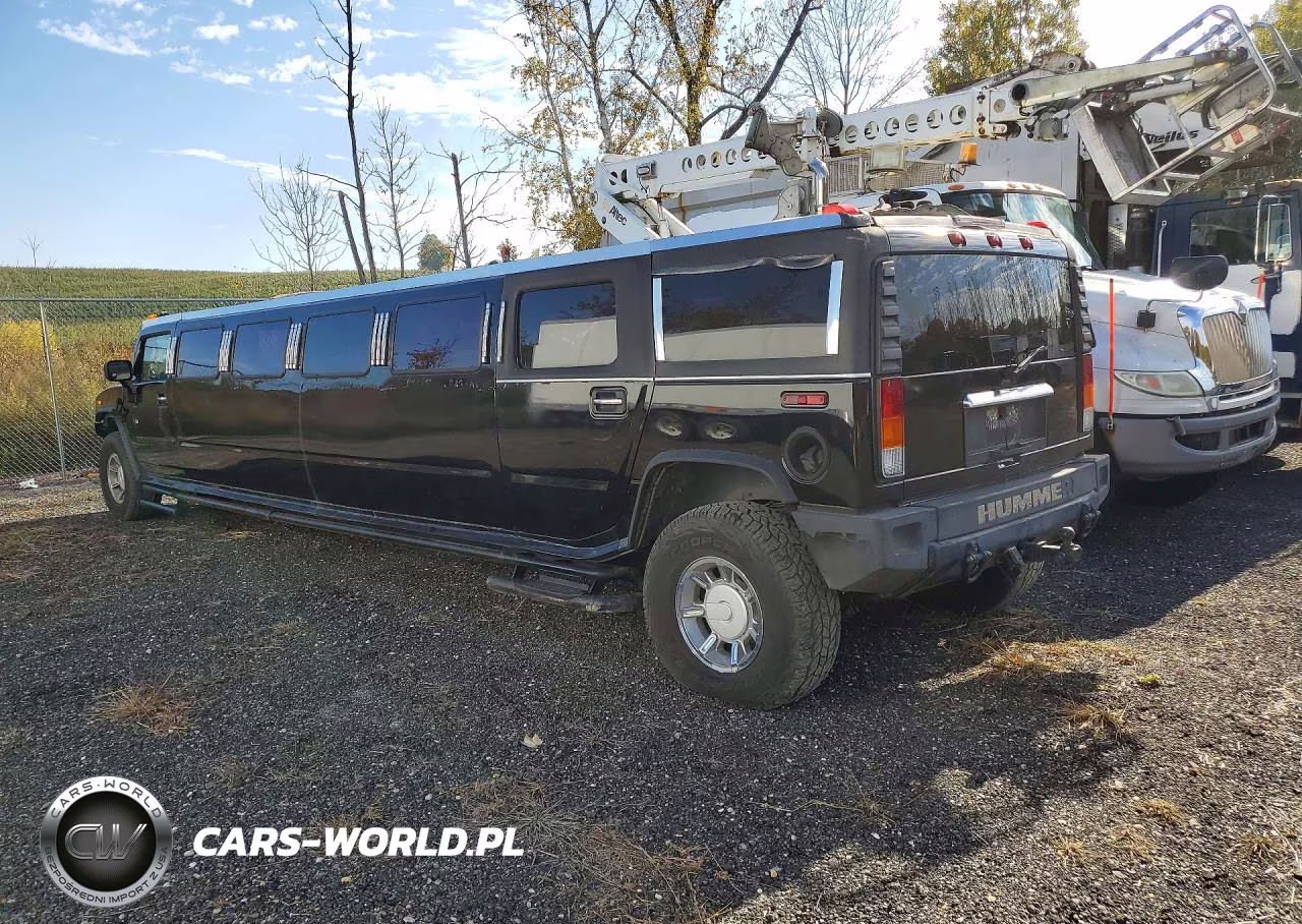 2003 Hummer H2 VIN:5GRGN23U73H128539 - 2