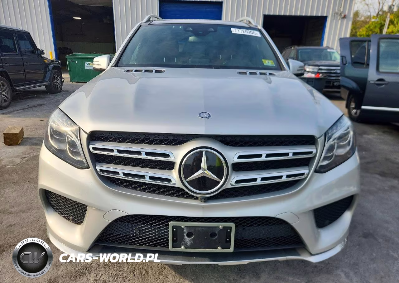 2017 Mercedes-Benz Gls 550 4Matic VIN:4JGDF7DE1HA835413 - 5