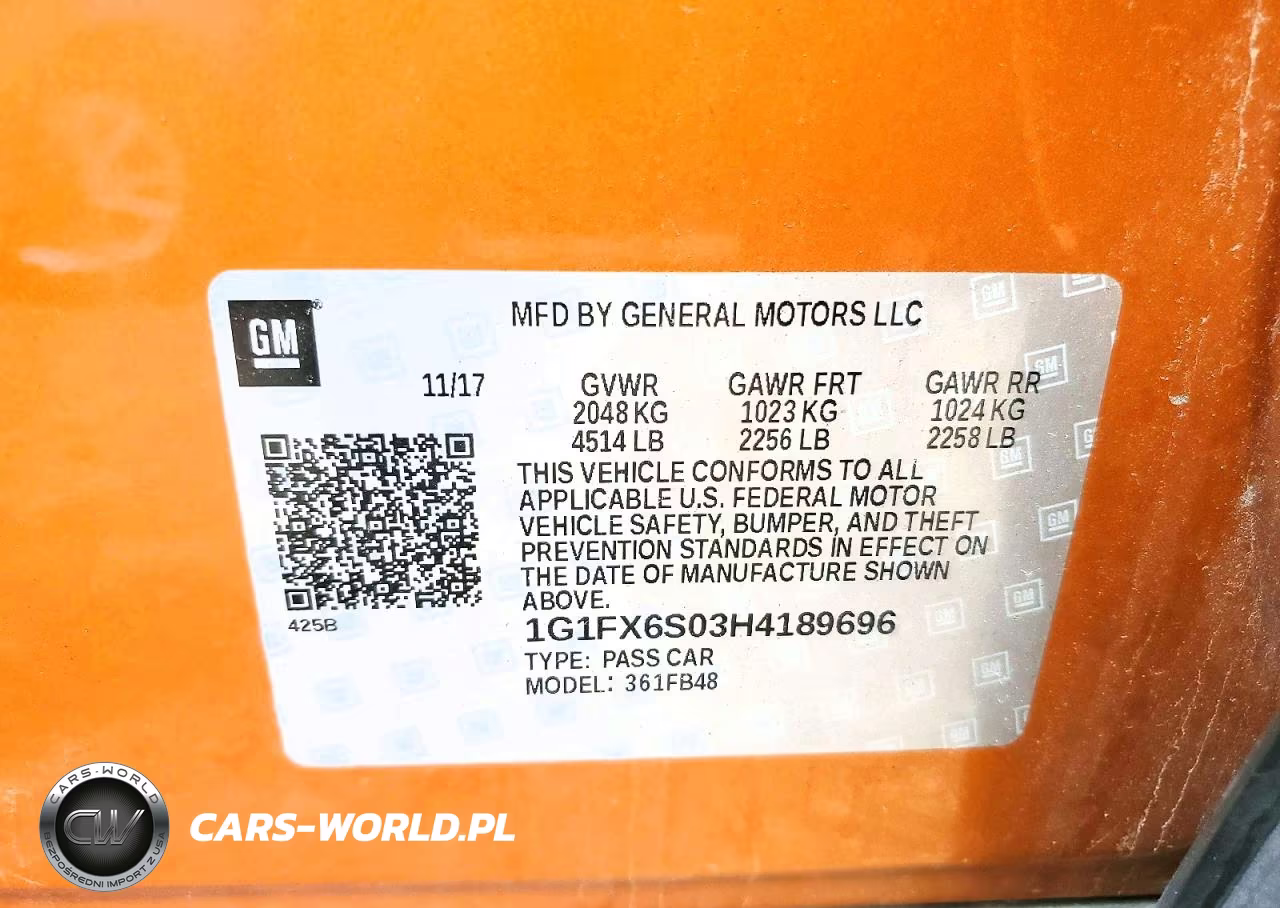 2017 Chevrolet Bolt Ev Premier VIN:1G1FX6S03H4189696 - 13