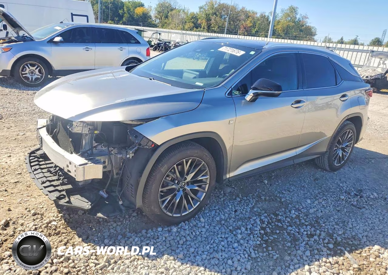 2022 Lexus Rx 350 F Sport VIN:2T2YZMDA0NC340129 - 1