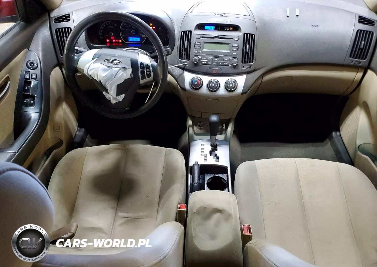2009 Hyundai Elantra Gls VIN:KMHDU46D29U752825 - 8