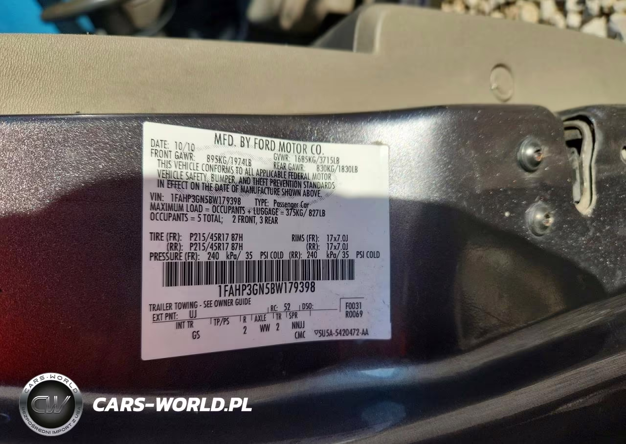 2011 Ford Focus Ses VIN:1FAHP3GN5BW179398 - 12