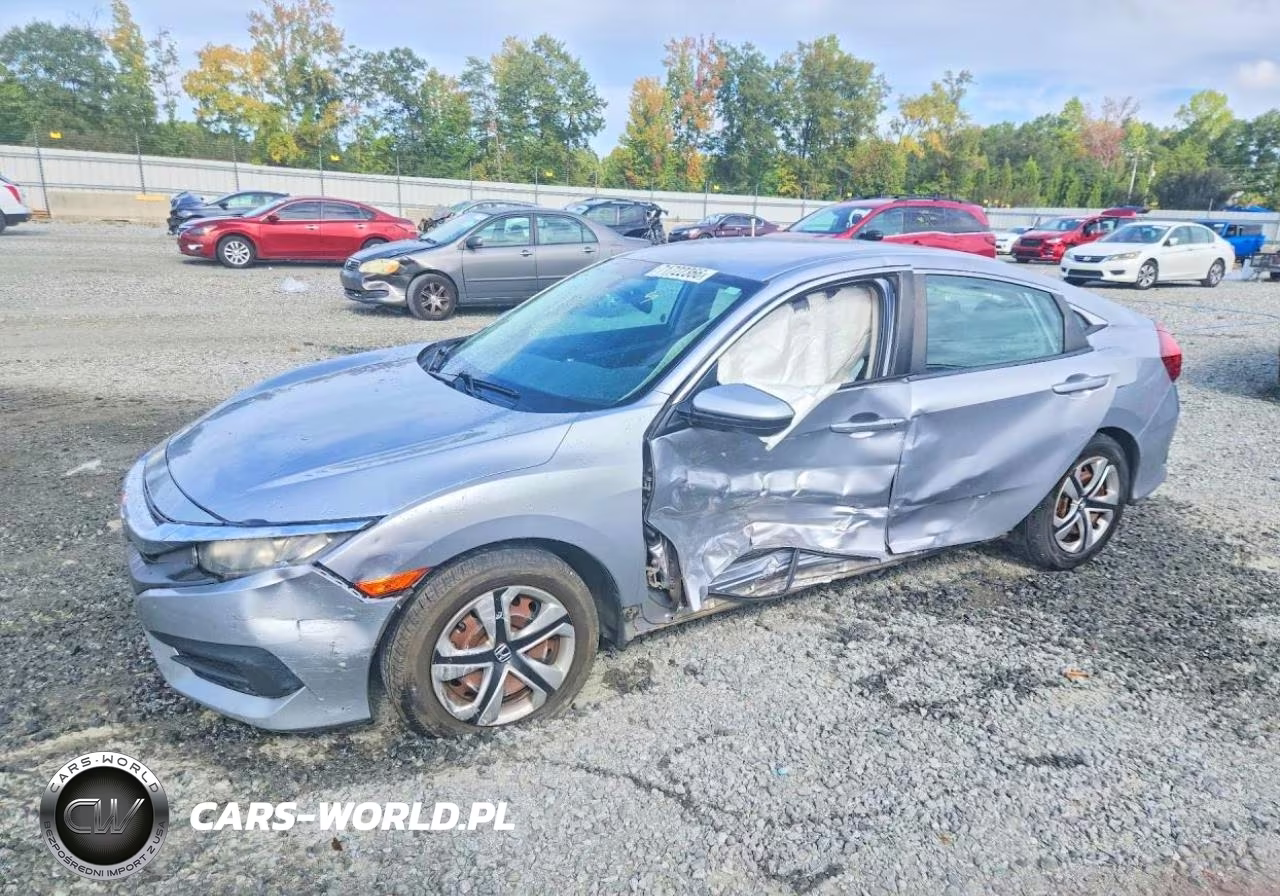 2016 Honda Civic Lx VIN:19XFC2F57GE015810 - 1