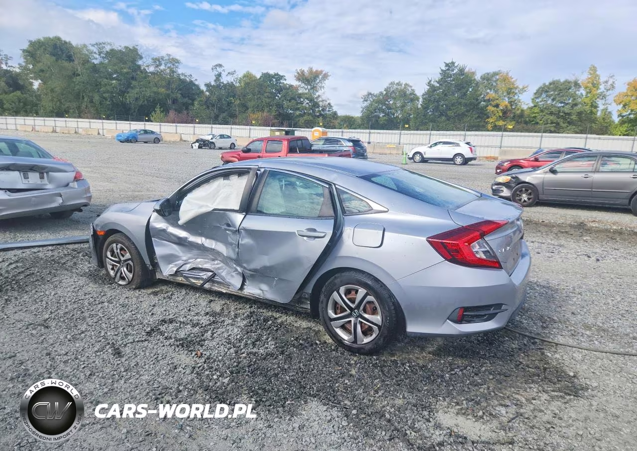 2016 Honda Civic Lx VIN:19XFC2F57GE015810 - 2