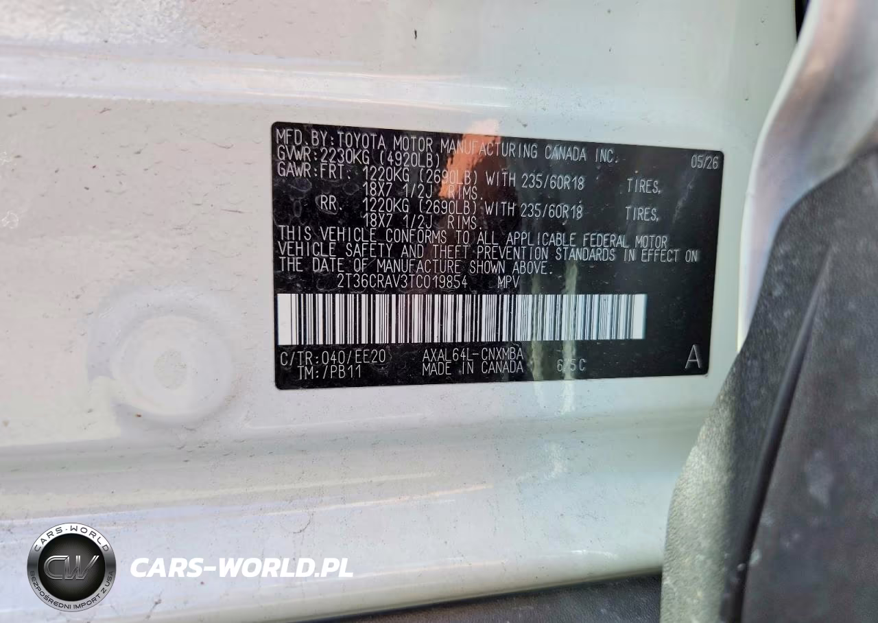2026 Toyota Rav4 Xle Premium VIN:2T36CRAV3TC019854 - 14