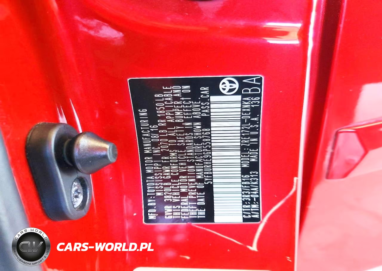 2016 Toyota Corolla Le VIN:5YFBURHE9GP558768 - 12