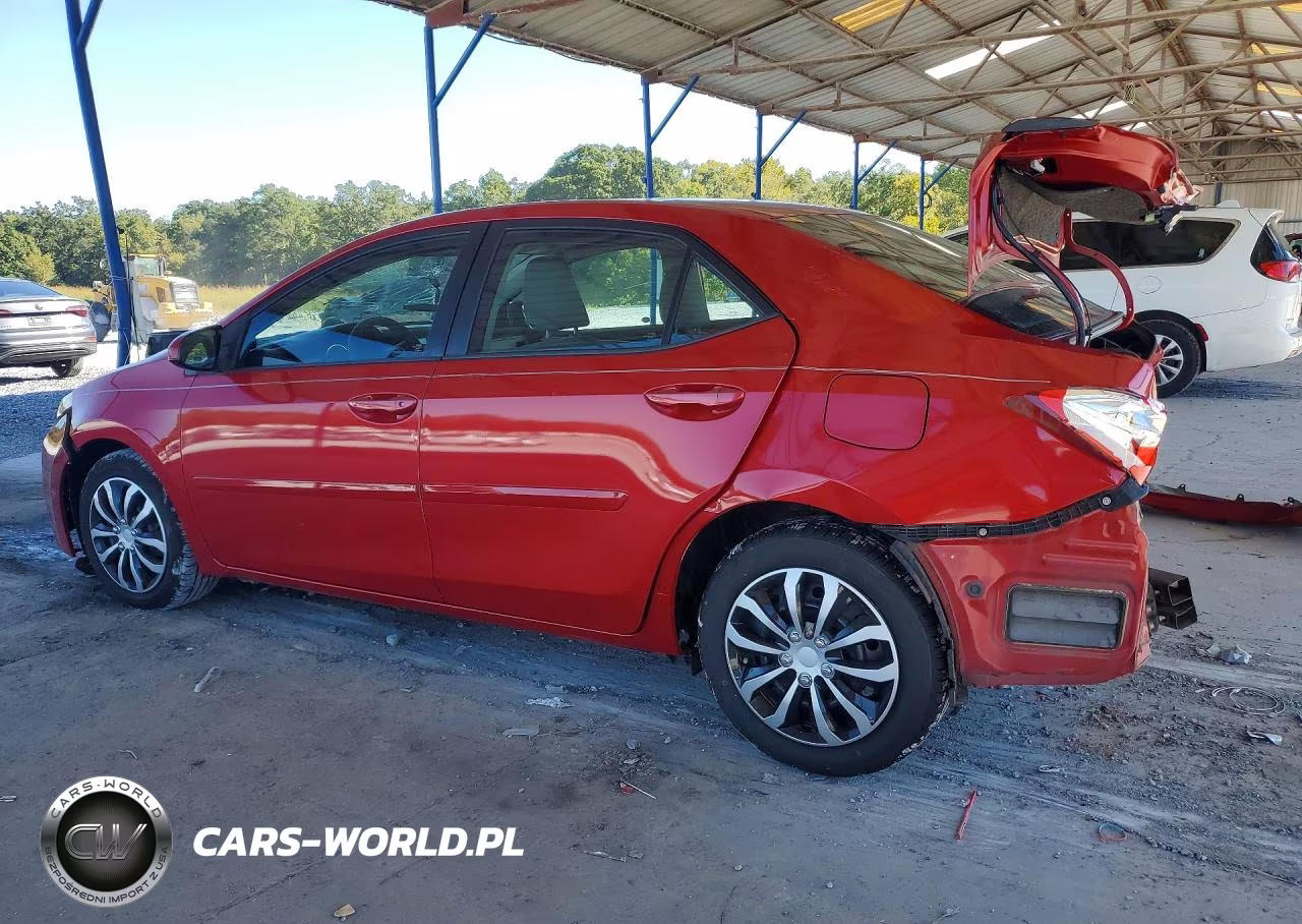 2016 Toyota Corolla Le VIN:5YFBURHE9GP558768 - 2