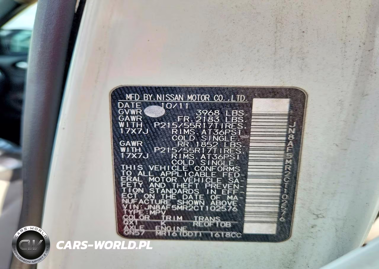2012 Nissan Juke S VIN:JN8AF5MR2CT102576 - 13