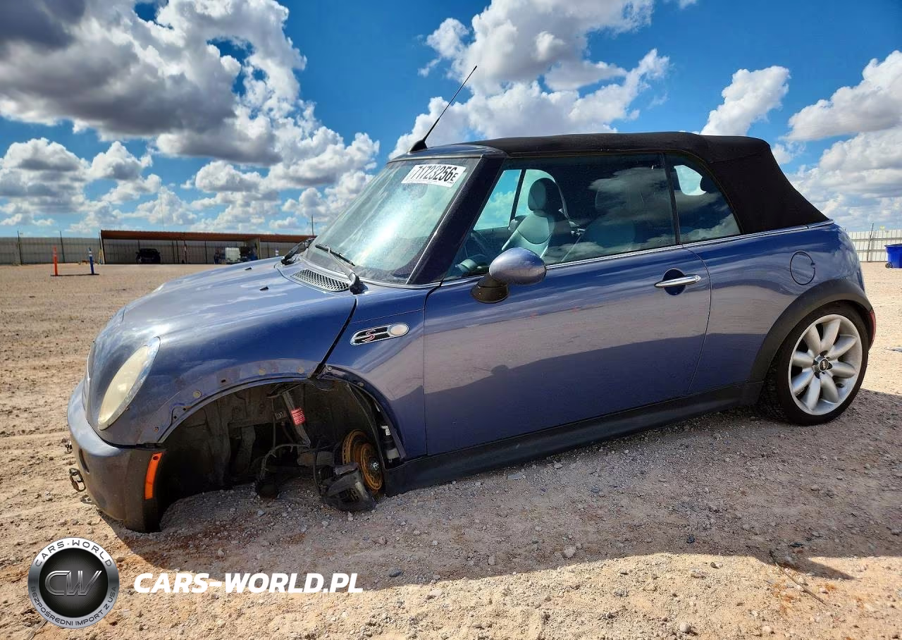 2006 Mini Cooper S VIN:WMWRH33566TF86977 - 1